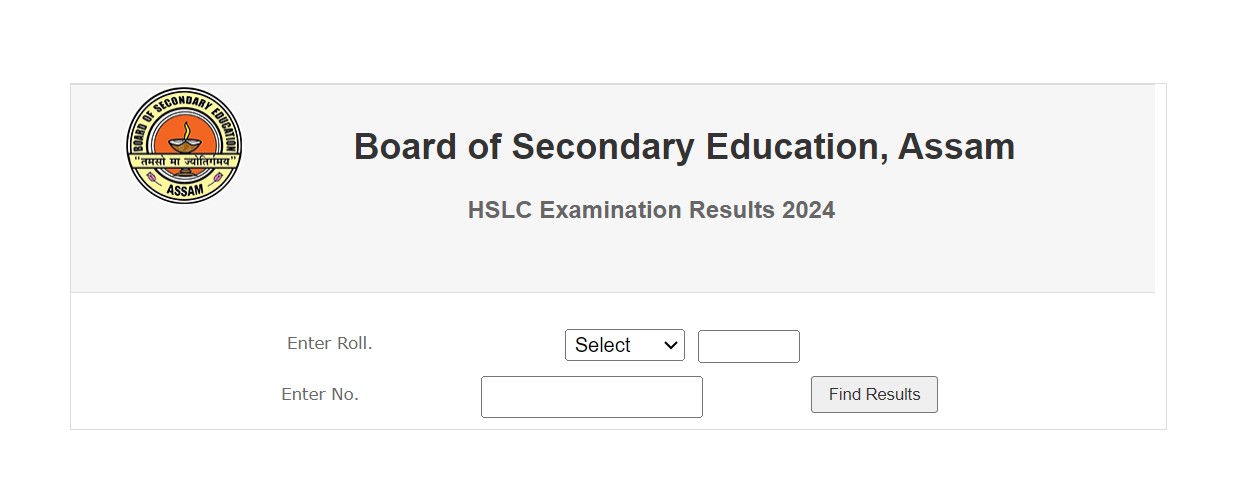 Assam HSLC Result 2024 Out: Result Announced At sebaresult.indiaresults.com